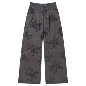 Stormy Sequin Trousers - Black