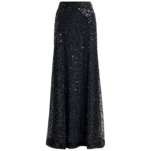 Isequins Maxi Skirt - Black