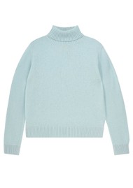 JUMPER 1234 Light Roll Collar Cashmere Jumper - Mineral