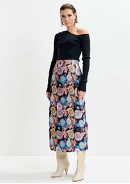 ESSENTIEL ANTWERP Ivymuse Jacquard Skirt - Combo1/Black