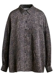 ESSENTIEL ANTWERP Ilorin Ruffle Shirt - Deep Kelp