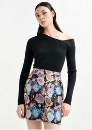 ESSENTIEL ANTWERP Imeric Asymmetric Top - Black
