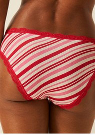 STRIPE & STARE Single Brief - Candy Cane