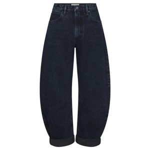 The Bubble High Rise Barrel Leg Jeans - Dorado