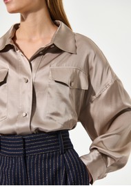 DEA KUDIBAL Kammadea Silk Blouse - Savannah