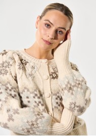 DEA KUDIBAL Livadea Lambswool Cardigan - Cream