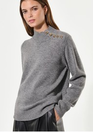 DEA KUDIBAL Casmiradea Cashmere Jumper - Limestone