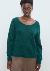 American Vintage Nuny Textured Jumper - Cypress