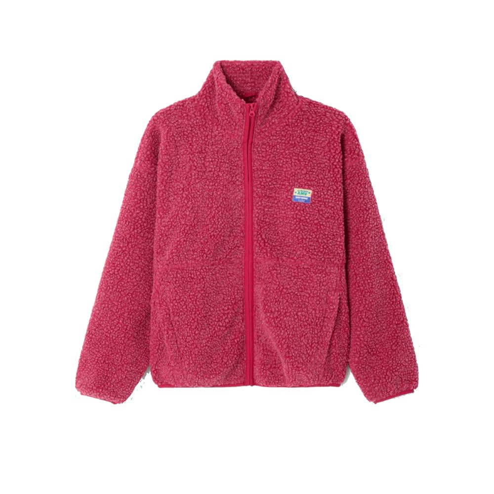 American Vintage Women's Magenta Hoktown Fleece Jacket - Mel