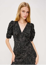 Rails Zariah Dress - Charcoal Animal