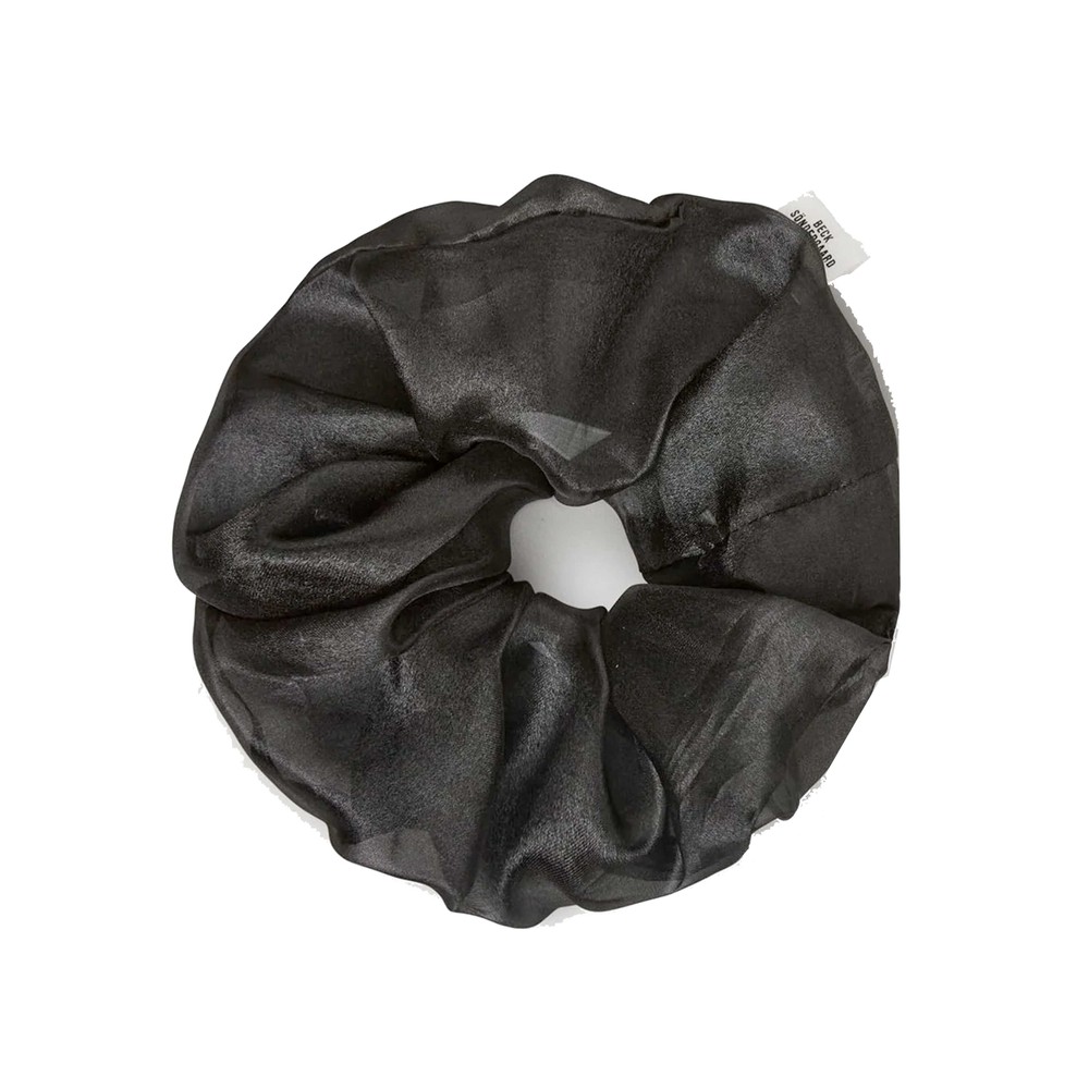 Becksondergaard Women's Black Organza Scrunchie