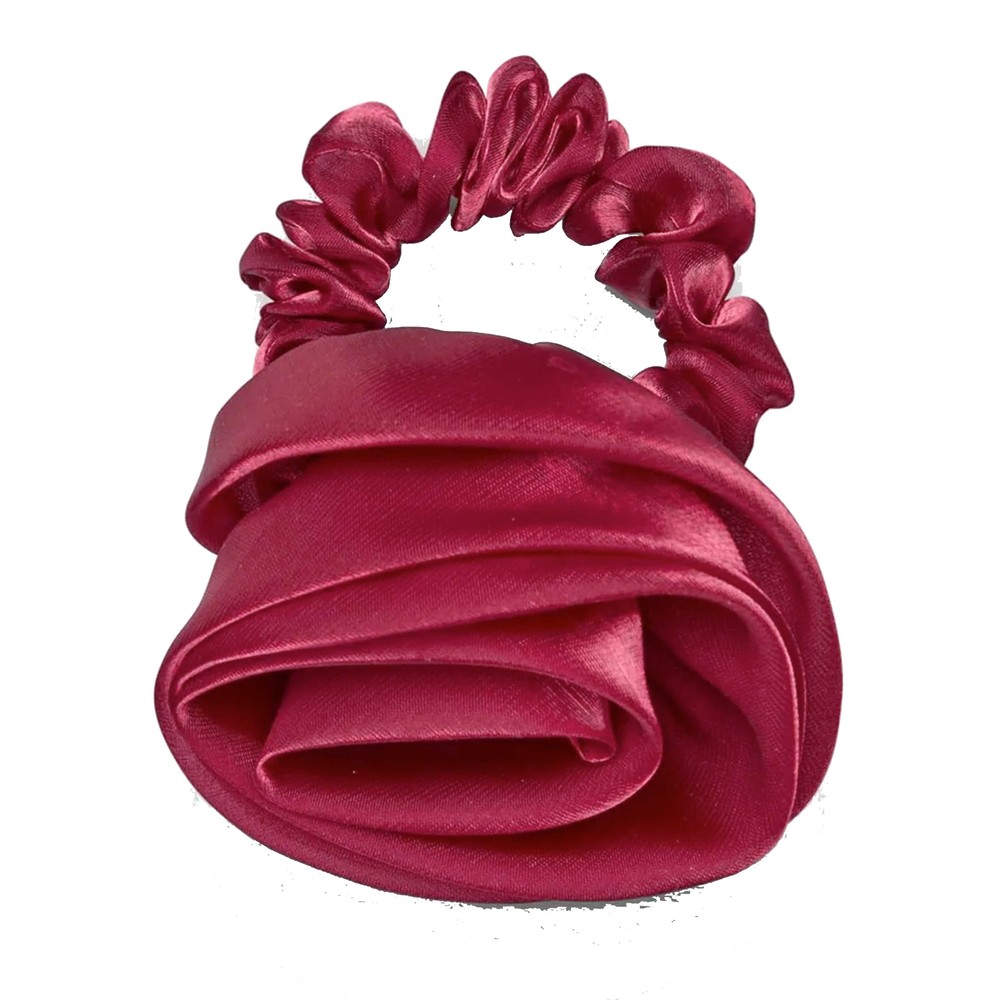 Becksondergaard Women's Red Organza Rosea Scrunchie - Tibetan