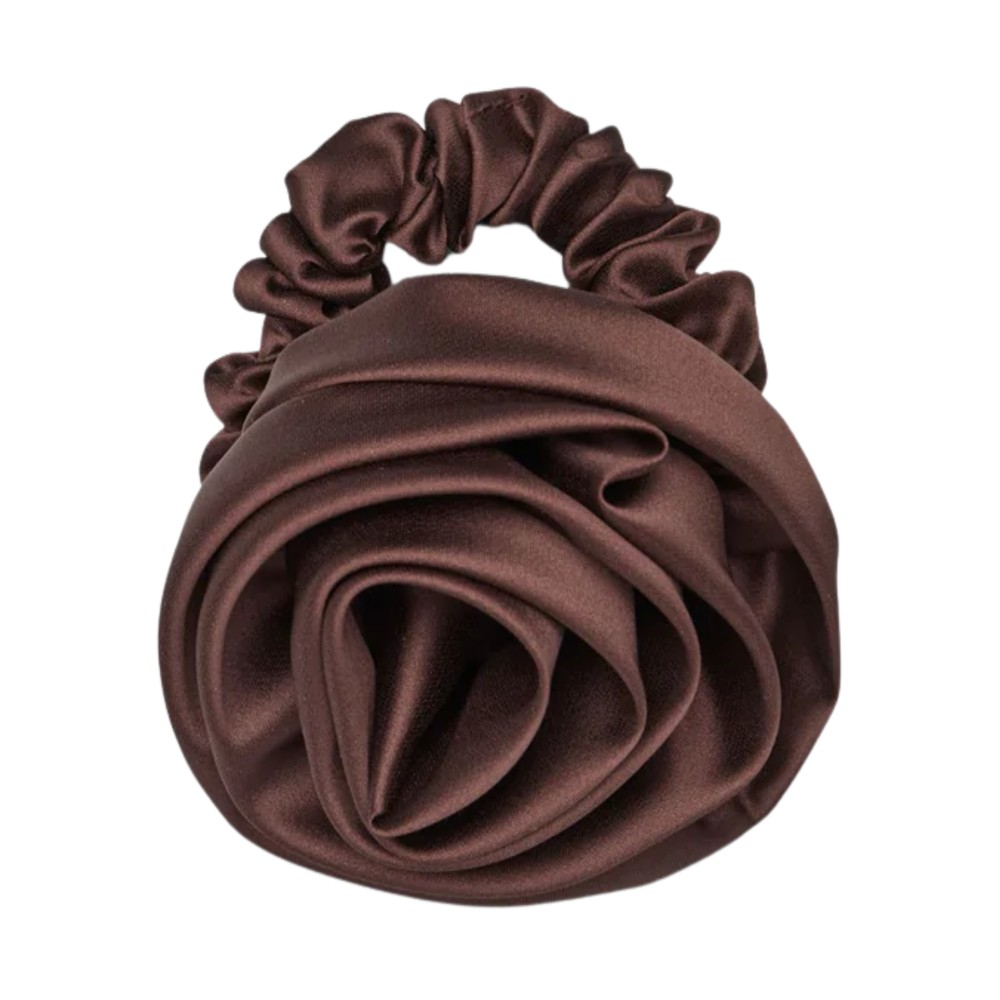 Becksondergaard Women's Brown Luster Rosea Scrunchie - Tortoise