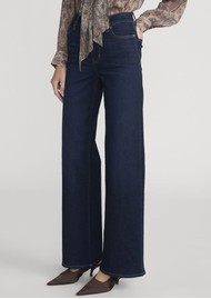 Frame Denim Le Slim Palazzo Jean - Fairway