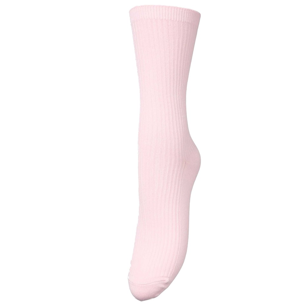 Becksondergaard Women's Pink Telma Solid Bamboo Blend Socks - Orchid