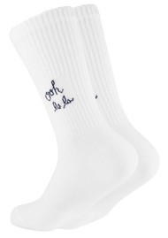 OOLEY Icon Organic Cotton Socks - Oh La La