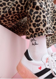 OOLEY Icon Organic Cotton Socks - Oh La La