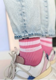 OOLEY Streetmood Organic Cotton Socks - Soft Pink