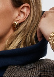 ROXANNE ASSOULIN Knot Stud Earrings - Gold