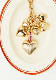 ROXANNE ASSOULIN Family Of Hearts Pendant - Gold