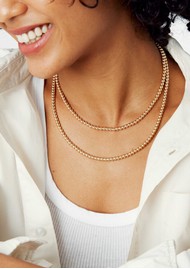 ROXANNE ASSOULIN Baby Bead Necklace - Gold