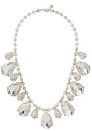 ROXANNE ASSOULIN Drop Necklace - Crystal