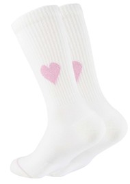 OOLEY Icon Glitter Organic Socks -Love Lilac