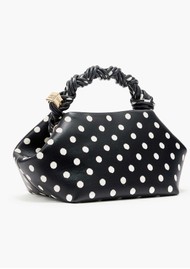 GANNI Bou Small Printed Bag - Black
