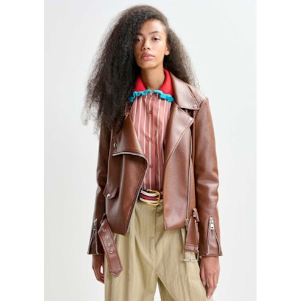 ESSENTIEL ANTWERP Jup Fitted Jacket - Gingerbread