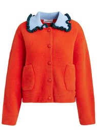ESSENTIEL ANTWERP Jardener Cardigan - Nectarine