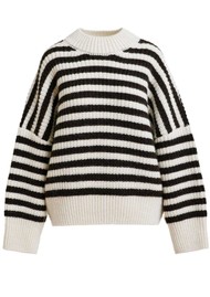 ESSENTIEL ANTWERP Jacquie Ribbed Jumper - Choc Mousse