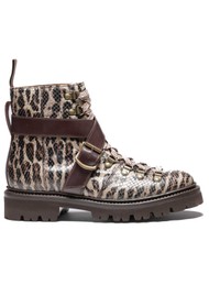 GRENSON Grenson X Holly Willoughby Nanette Jungle Snake Boot - Snake
