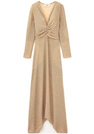 Ba&sh Brady V-neck Dress - Gold