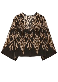 Ba&sh Arriet V-Neck Top - Black