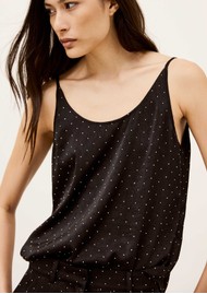 Ba&sh Digue Strappy Top - Black