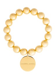 VANESSA  BARONI Mini Beads Flex Bracelet - Gold