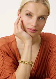 VANESSA  BARONI Mini Beads Flex Bracelet - Gold