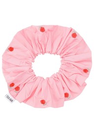 SUI AVA Bobbie Cotton Scrunchie - Rose