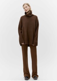 Day Birger et Mikkelsen Lansbury Wool Roll Neck Jumper - Potting Soil