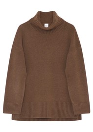 Day Birger et Mikkelsen Lansbury Wool Roll Neck Jumper - Potting Soil