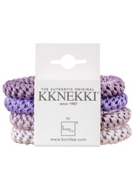 KKNEKKI Hair Bundle 4 Pack - Lilac/Purple