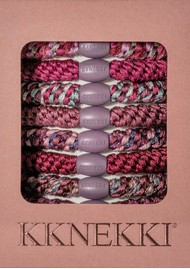 KKNEKKI Hair Bundle 8 Pack - Plum