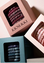 KKNEKKI Hair Bundle 8 Pack - Plum