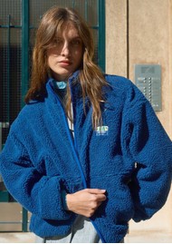 American Vintage Hoktown Fleece Jacket - Indigo