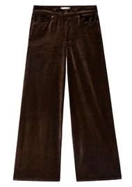 Day Birger et Mikkelsen Le Slim Palazzo Velveteen Jean - Dark Clove
