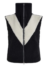 VARLEY Caspian Sherpa Gilet - Black