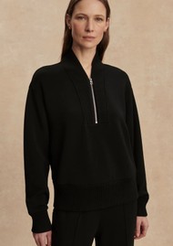 VARLEY Sally Half Zip Jumper - Black