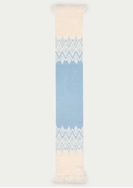 VARLEY Sebastian Jacquard Scarf 2.0 - Ashley Blue