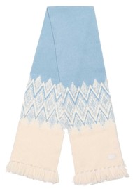 VARLEY Sebastian Jacquard Scarf 2.0 - Ashley Blue