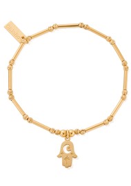 ChloBo Sparkle Hamsa Bracelet - Gold